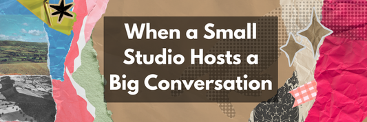 When a Small Studio Hosts a Big Conversation