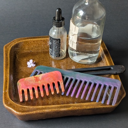 Wide-Tooth Comb - Made from Recycled Plastic