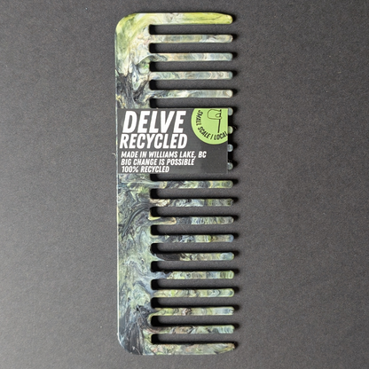 Wide-Tooth Comb - Made from Recycled Plastic
