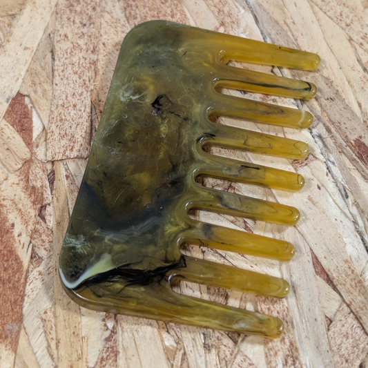 Pocket Comb | Med Bottle Amber