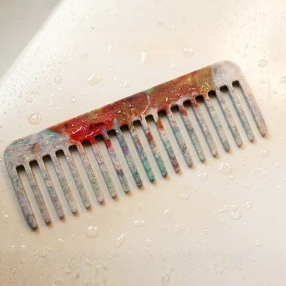 Wide-Tooth Comb - Made from Recycled Plastic