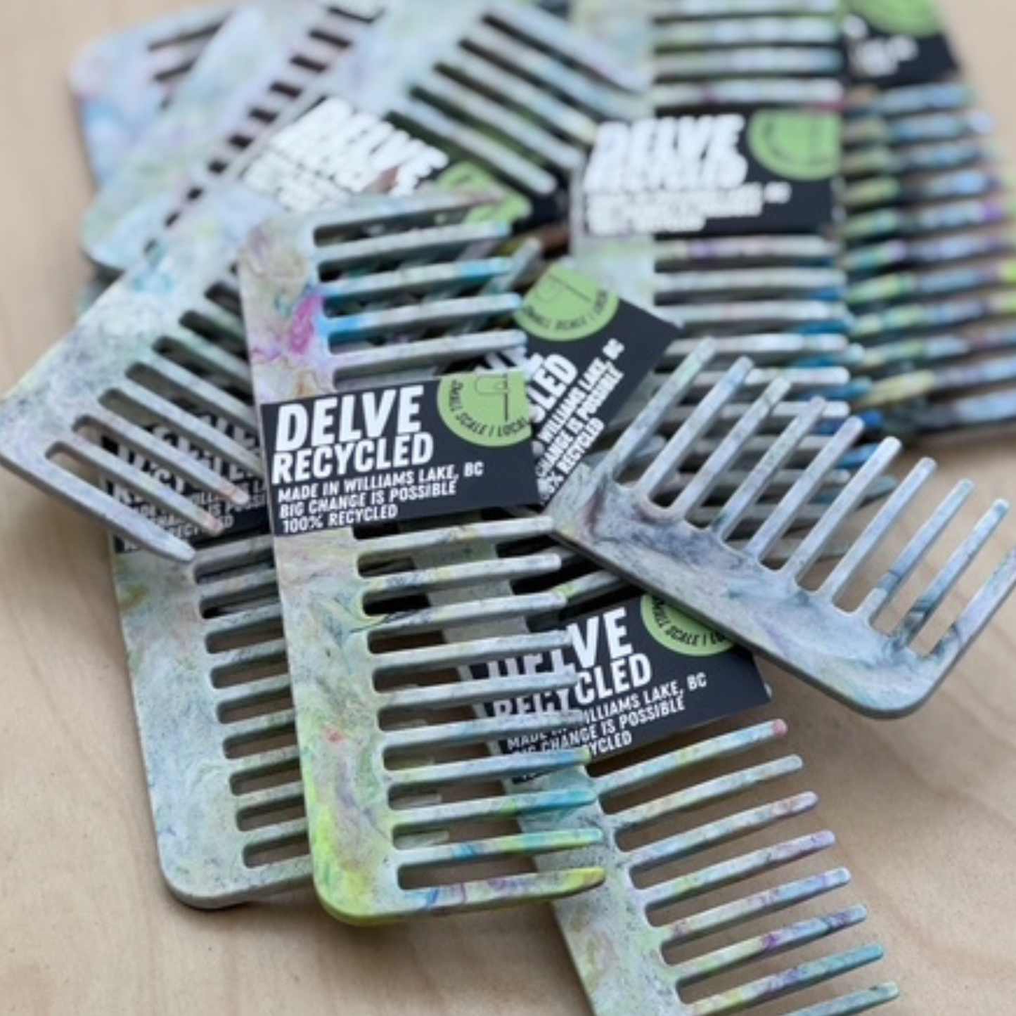 Wide-Tooth Comb - Confetti